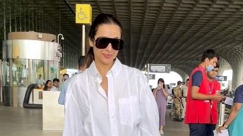 Malaika Arora gets clicked at the airport in her casual look