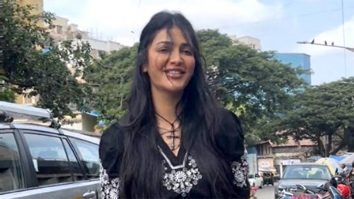 Always slaying in black! Shruti Haasan