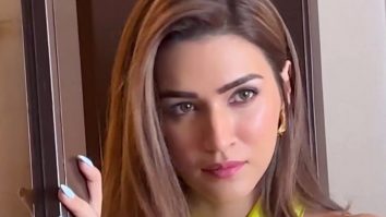 In love with Kriti Sanon as she nails the bright yellow outfit!