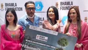 Jackie Shroff, Esha Deol & others get clicked for Bhoomi Namaskar event
