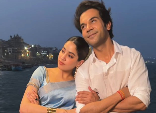 Janhvi Kapoor stuns in metallic saree featuring Warli art cricket motif for Mr & Mrs Mahi promotions in Varanasi