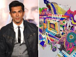 Karan Singh Grover explores the painter inside him, see pictures