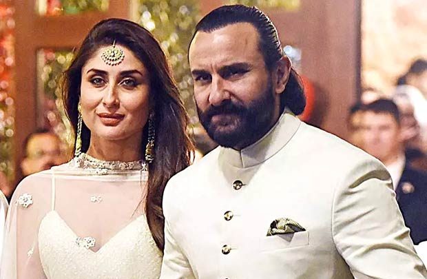 Kareena Kapoor and Saif Ali Khan share an adorable moment in front of paparazzi