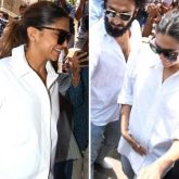 Lok Sabha Elections 2024 Deepika Padukone flaunts her baby bump for the first time at polling booth with Ranveer Singh, watch video
