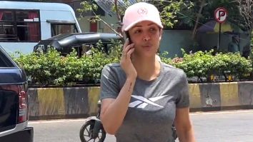 Malaika Arora greets paps with a smile as she gets clicked for her workout session