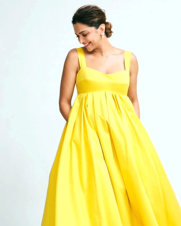Mom-to-be Deepika Padukone looks radiant in yellow midi dress amidst pregnancy, shares photos 
