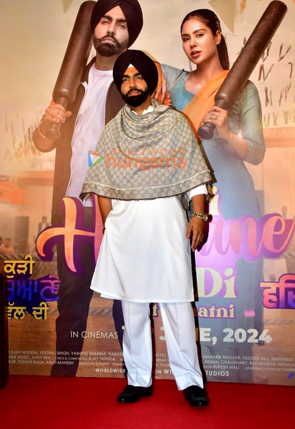 photos ammy virk sonam bajwa and others attend the trailer launch of their punjabi film kudi haryane val di 2