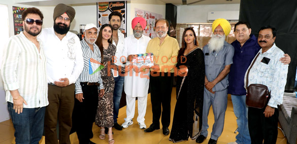 photos dharmendra and others snapped at the muharat of the punjabi film travel agent 2