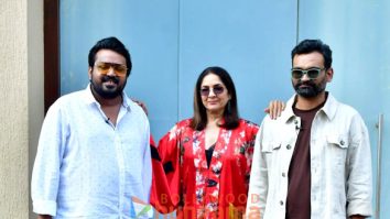 Photos: Faisal Malik, Neena Gupta and director Deepak Kumar Mishra snapped at the promotions of their web-series Panchayat 3