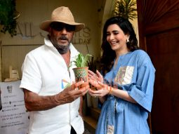 Photos: Jackie Shroff and Karishma Tanna snapped at All Saints in Khar