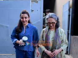 Photos: Kunal Kemmu, Soha Ali khan and Sharmila Tagore snapped in Bandra