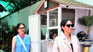 Photos: Neena Gupta and Masaba Gupta spotted outside a clinic in Bandra