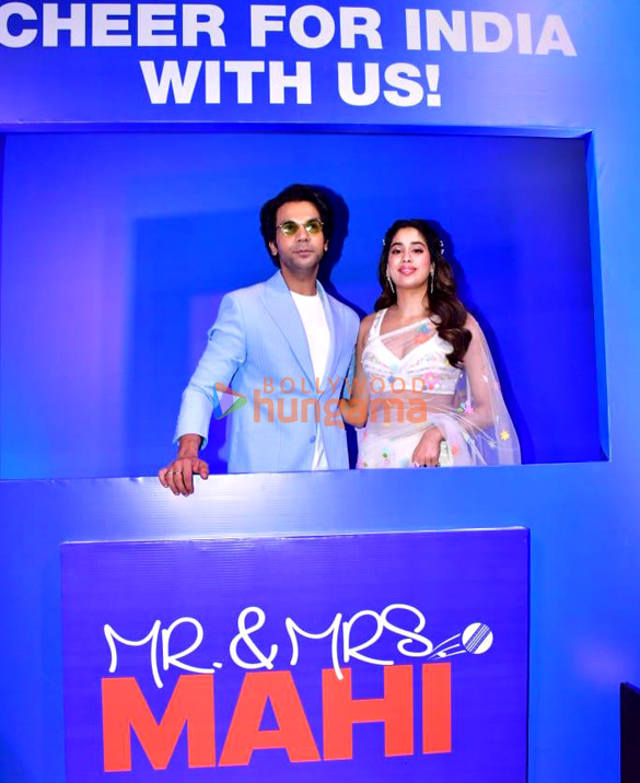 photos rajkummar rao janhvi kapoor and others snapped at mr and mrs mahi song launch 2