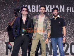 Photos: Sajid Nadiadwala, Kartik Aaryan and Kabir Khan snapped at the trailer launch of Chandu Champion in Gwalior