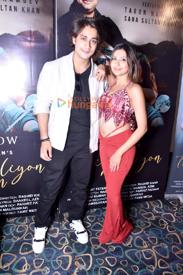photos sana sultan khan tarun namdev suneel darshan and others at the launch of their music video teri galiyon mein 4