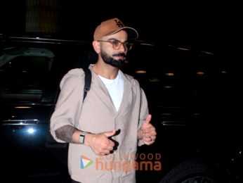 Photos: Virat Kohli snapped at the airport Photos: Virat Kohli snapped at the airport
