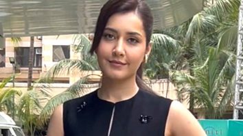 Raashii Khanna donnes a beautiful black outfit as she poses for paps