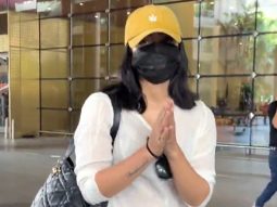 Rashmika Mandanna is all masked up as she gets clicked by paps at the airport