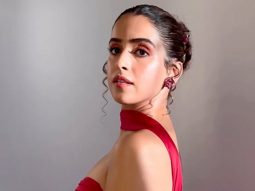Ravishing in red! Sanya Malhotra