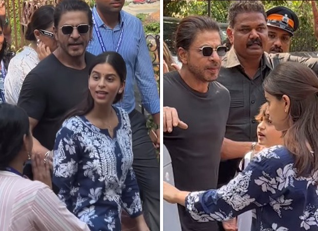 Shah Rukh Khan casts vote with Gauri, Aryan, Suhana, and AbRam in Lok Sabha Election 2024