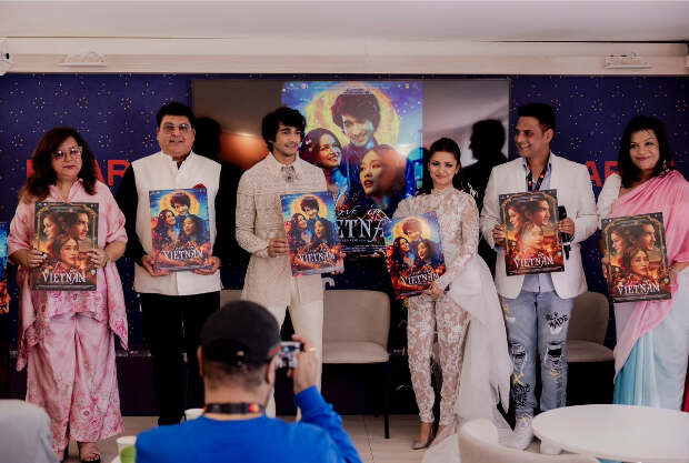 Shantanu Maheshwari and Avneet Kaur launch first look poster of India-Vietnam collaboration Love In Vietnam at Cannes 2024