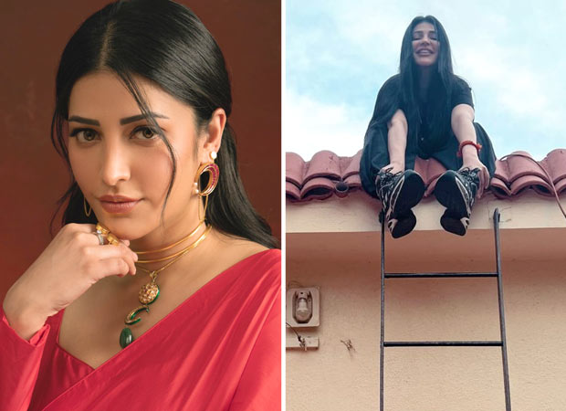 Shruti Haasan revisits childhood home in Chennai and shares memories on social media