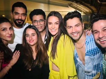 Soha Ali Khan shares photos of her husband Kunal Kemmu’s birthday celebrations; Karan Johar, Varun Dhawan, Neha Dhupia, and others join