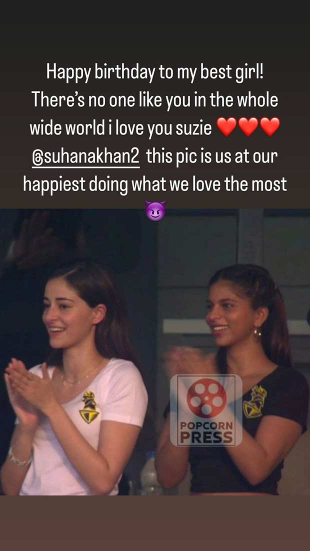 Suhana Khan receives adorable birthday notes from BFFs Ananya Panday, Shanaya Kapoor, and Navya Naveli Nanda