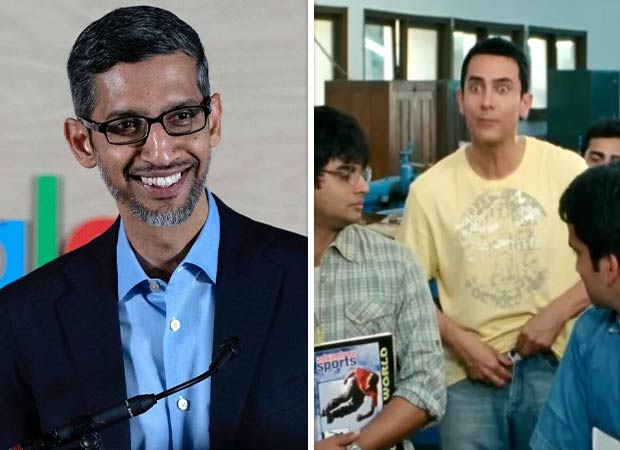 Google CEO Sundar Pichai uses 3 Idiots scene featuring Aamir Khan to explain how to escape exam pressure
