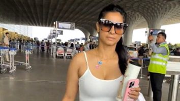 Tanishaa Mukerji turns up in style as she gets clicked at the Mumbai airport