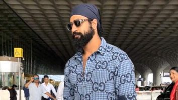 Vicky Kaushal looks dapper in his beard as he gets clicked at the airport by paps