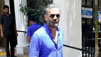 Suniel Shetty is the definition of dapper in this blue shirt