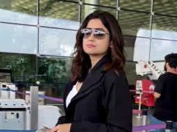 Shamita Shetty nails her airport look in this casual black look