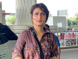 We love the natural glow! Fatima Sana Shaikh gets clicked at the airport