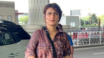 We love the natural glow! Fatima Sana Shaikh gets clicked at the airport