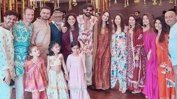 Sonakshi Sinha and Zaheer Iqbal pose with friends at mehendi ceremony; see pic