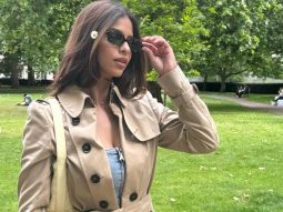 Suhana Khan sets style trends in denim dress and trench coat combo, captivates fans with effortless elegance