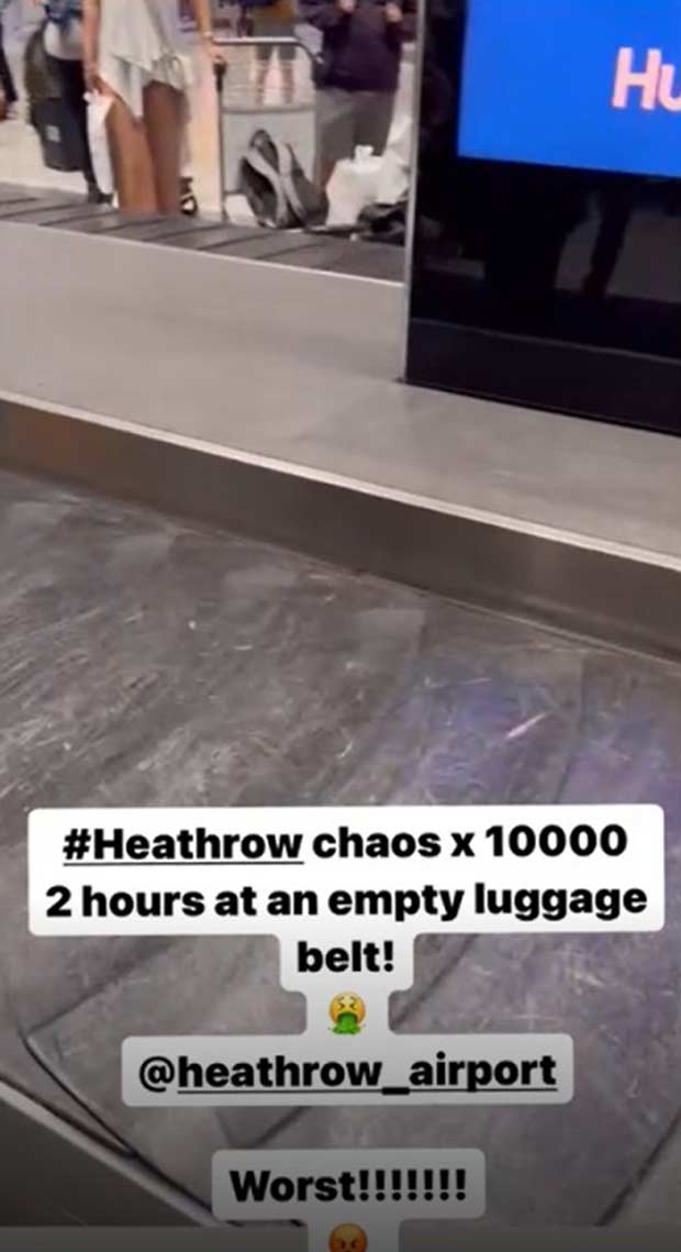 Aditi Rao Hydari slams Heathrow airport authorities post her baggage ...