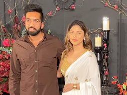 Alamzeb with her real life Tajdar at Sonakshi Sinha & Zaheer Iqbal’s reception
