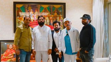Amid bomb threats, Annu Kapoor and Hamare Baarah filmmakers meet Maharashtra CM Eknath Shinde