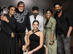 Amitabh Bachchan strikes a pose with the ‘GREATS’ Kamal Haasan, Prabhas, Deepika Padukone from Kalki 2898 AD event: “Simply intoxicating”