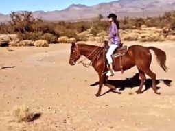Ananya Panday goes horse riding on Environment day!