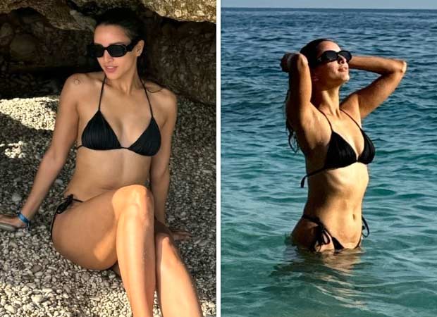 Animal actress Triptii Dimri sets Instagram on fire with her black bikini pics