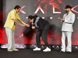 BREAKING: Kalki 2898 AD’s second trailer shown exclusively at the exciting Mumbai event; Amitabh Bachchan touches producer C Aswani Dutt’s feet