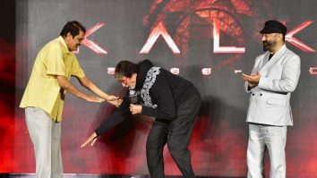 BREAKING: Kalki 2898 AD’s second trailer shown exclusively at the exciting Mumbai event; Amitabh Bachchan touches producer C Aswani Dutt’s feet