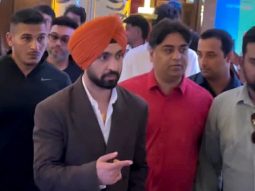 Diljit Dosanjh arrives at theatres to watch ‘Jatt & Juliet 3’