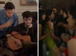 INSIDE PICS: Varun Dhawan croons ‘Tanha Dil’; Stree 2 star Shraddha Kapoor stuns in red; Sunny Kaushal films Sharvari Wagh dancing during Munjya success bash, watch videos