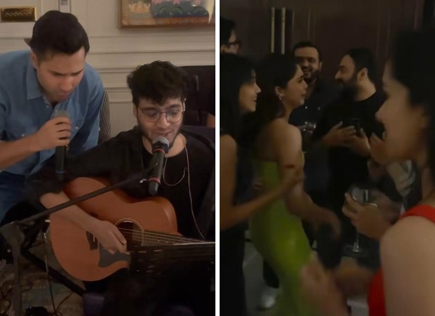 INSIDE PICS Varun Dhawan croons ‘Tanha Dil’; Stree 2 star Shraddha Kapoor stuns in red; Sunny Kaushal films Sharvari Wagh dancing during Munjya success bash, watch videos
