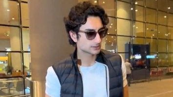 Ibrahim Ali Khan turns up in style as he gets papped at the airport
