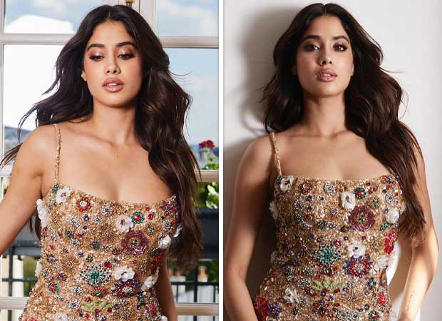 Janhvi Kapoor stuns in Rachel Gilbert's Rs. 2.75 lakh hand-beaded dress